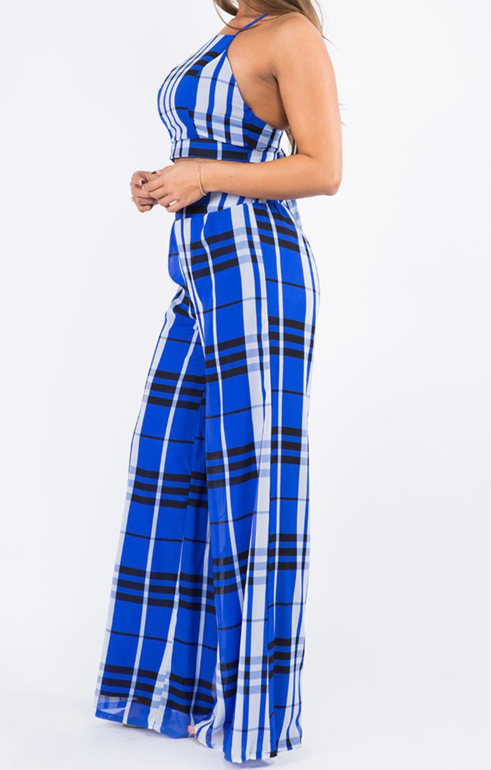 Bryana Plaid Set - Size S