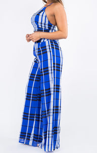 Bryana Plaid Set - Size S