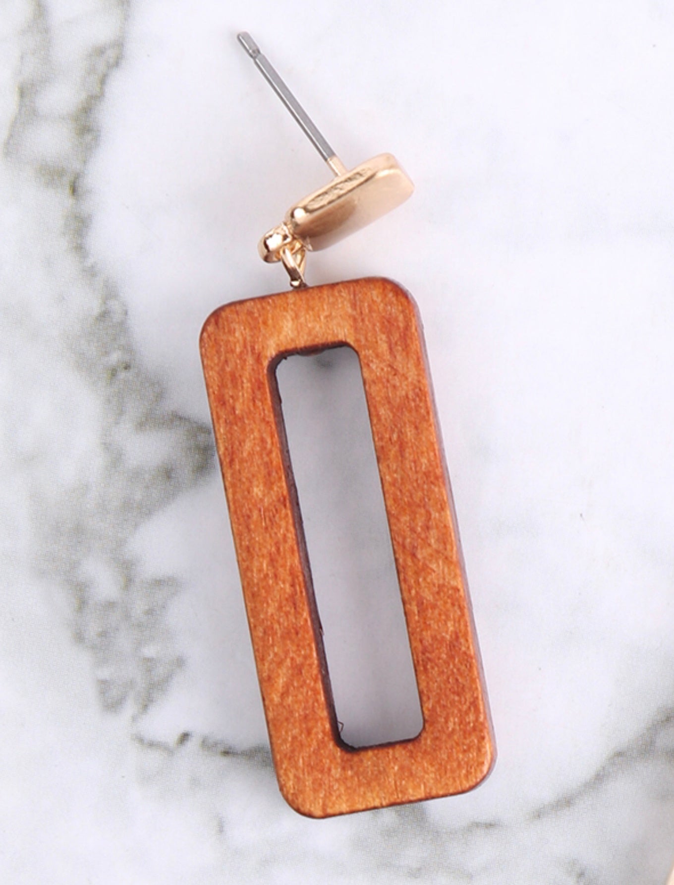 Madera Rectangle Earrings