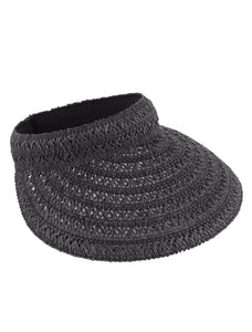 Straw Visor Sun Hat (Multiple Colors Available)