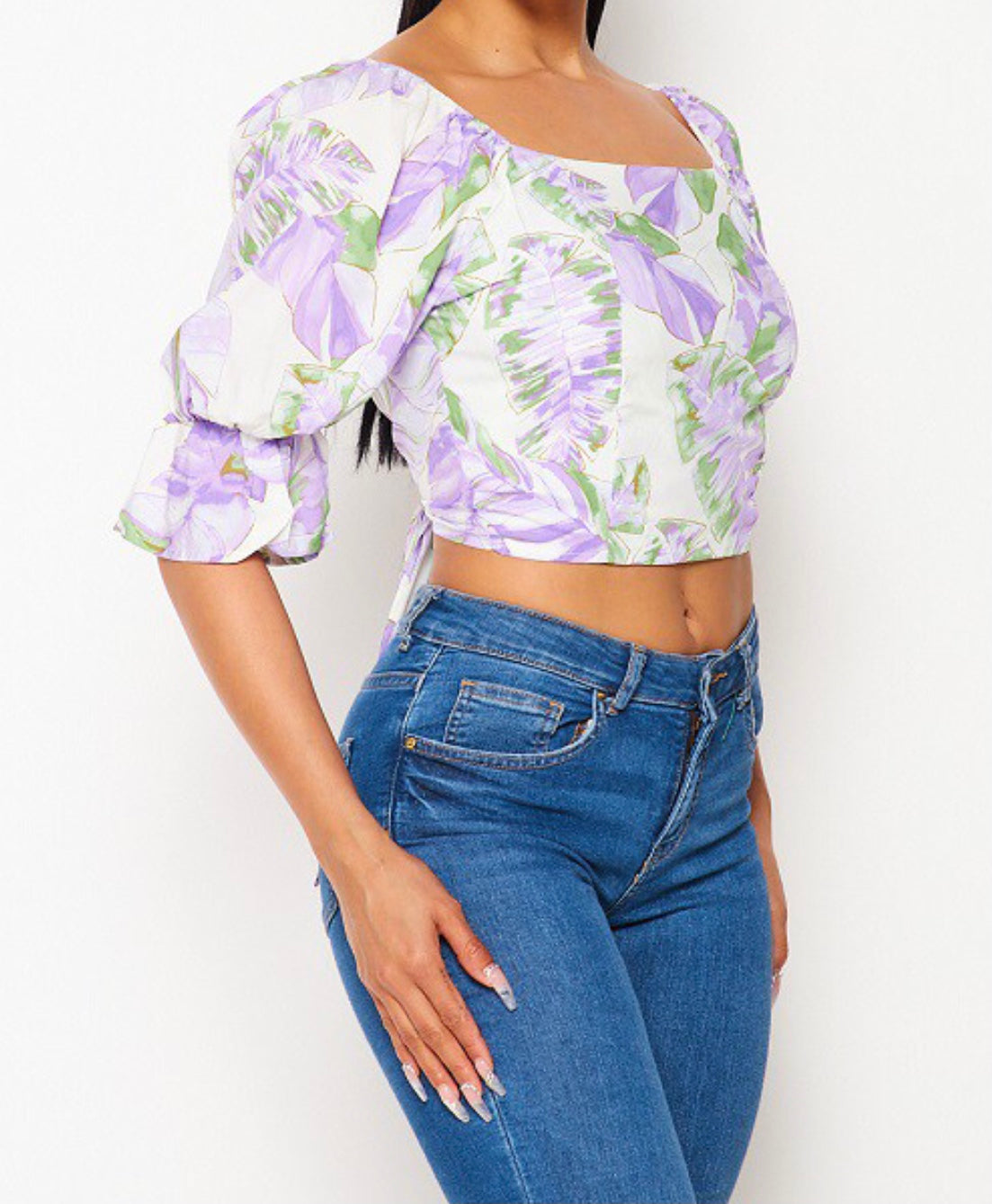 Dee Tie Back Blouse - Size L