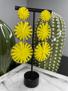 Raffia Drop Earrings