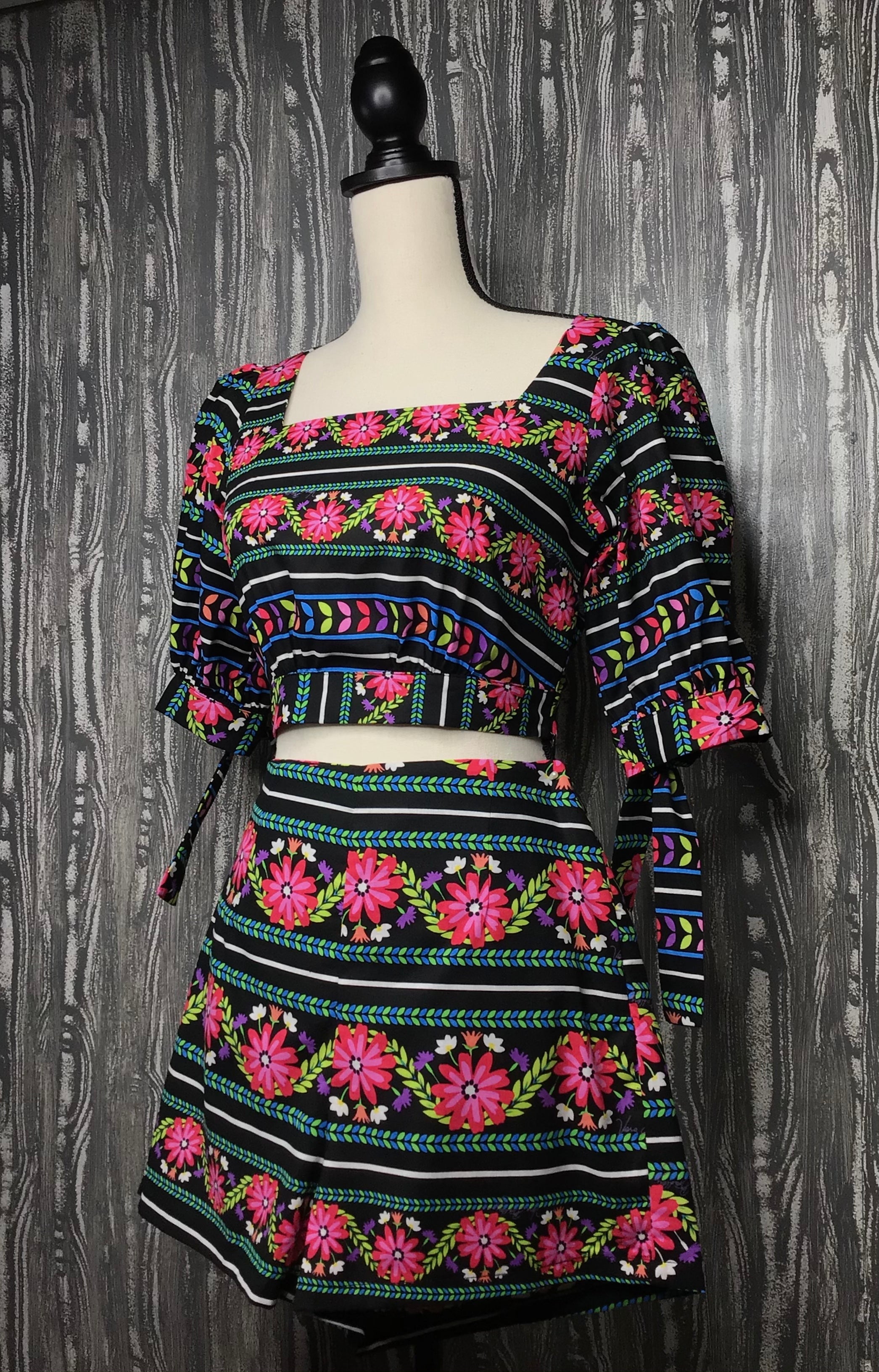 Nina Floral Shorts Set