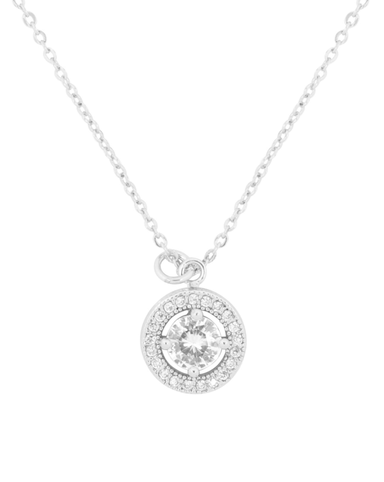 Cubic Zirconia Necklace & Earrings Set
